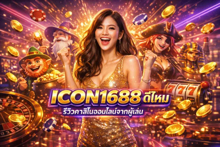 ICON1688 ดีไหม รีวิวคาสิโนออนไลน์จากผู้เล่น