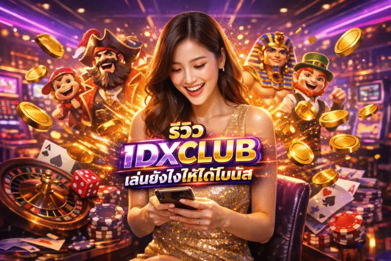 รีวิว IDXCLUB เล่นยังไงให้ได้โบนัส
