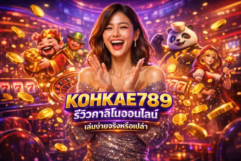 KOHKAE789 รีวิวคาสิโนออนไลน์ เล่นง่ายจริงหรือเปล่า